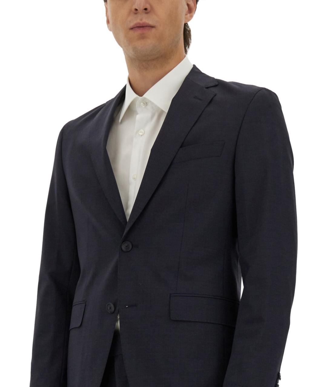 HUGO BOSS Синий классический костюм, фото 4