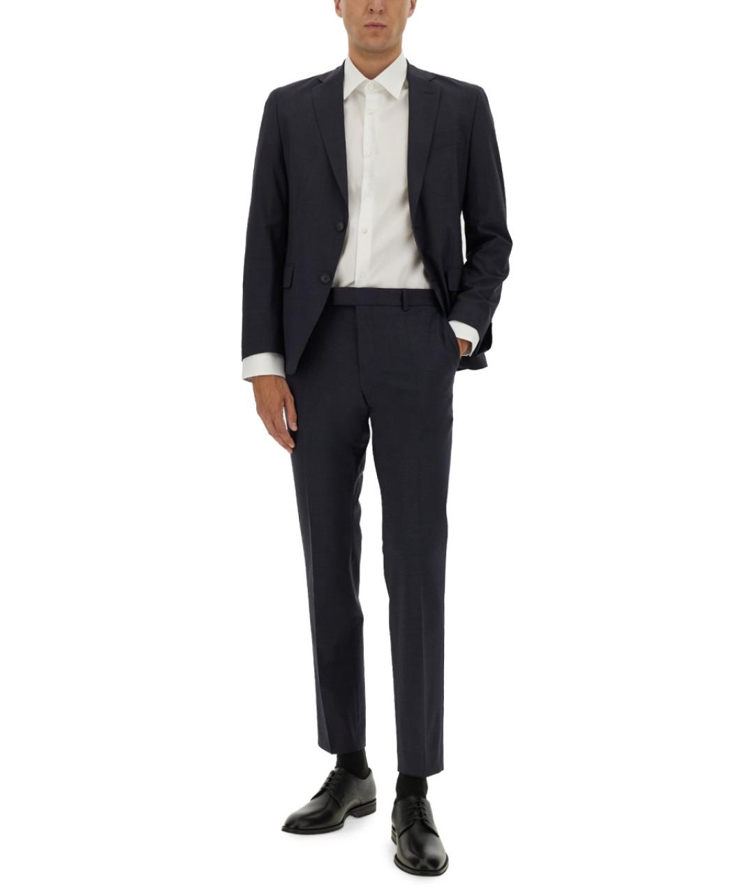 HUGO BOSS Синий классический костюм, фото 5