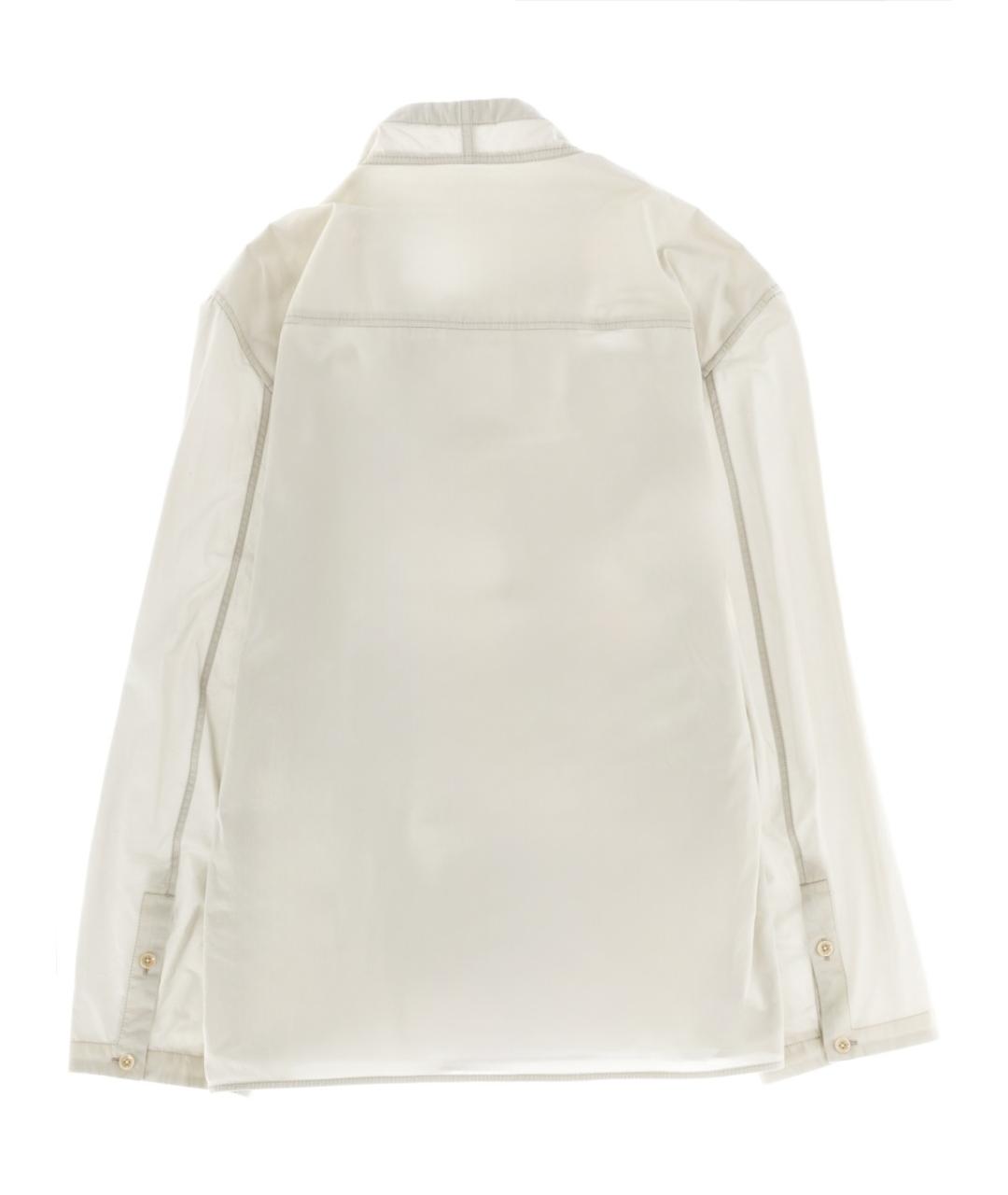 LEMAIRE Белая хлопковая рубашка, фото 2