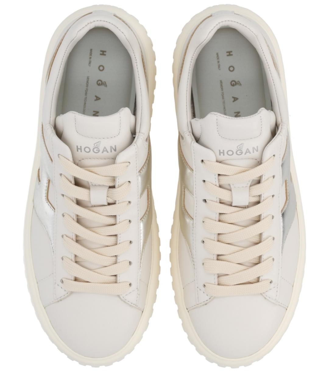 HOGAN Мульти кожаные кроссовки, фото 5