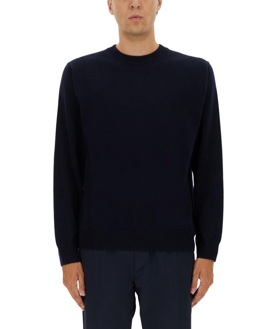 PAUL SMITH Синий кашемировый джемпер / свитер, фото 5