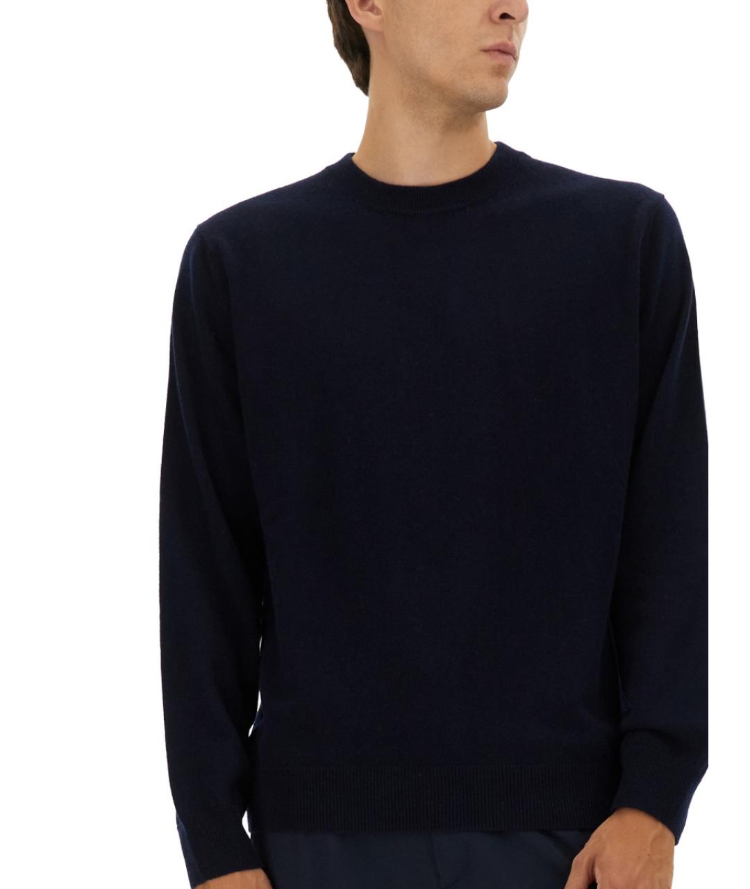 PAUL SMITH Синий кашемировый джемпер / свитер, фото 4