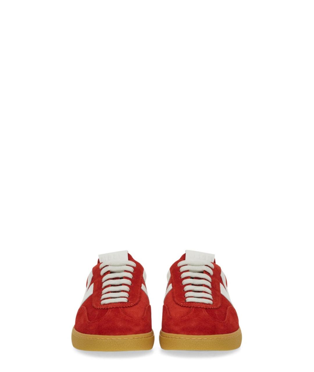 MSGM Красные замшевые кроссовки, фото 5
