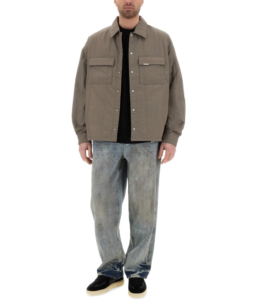 REPRESENT Хаки хлопковая куртка, фото 3