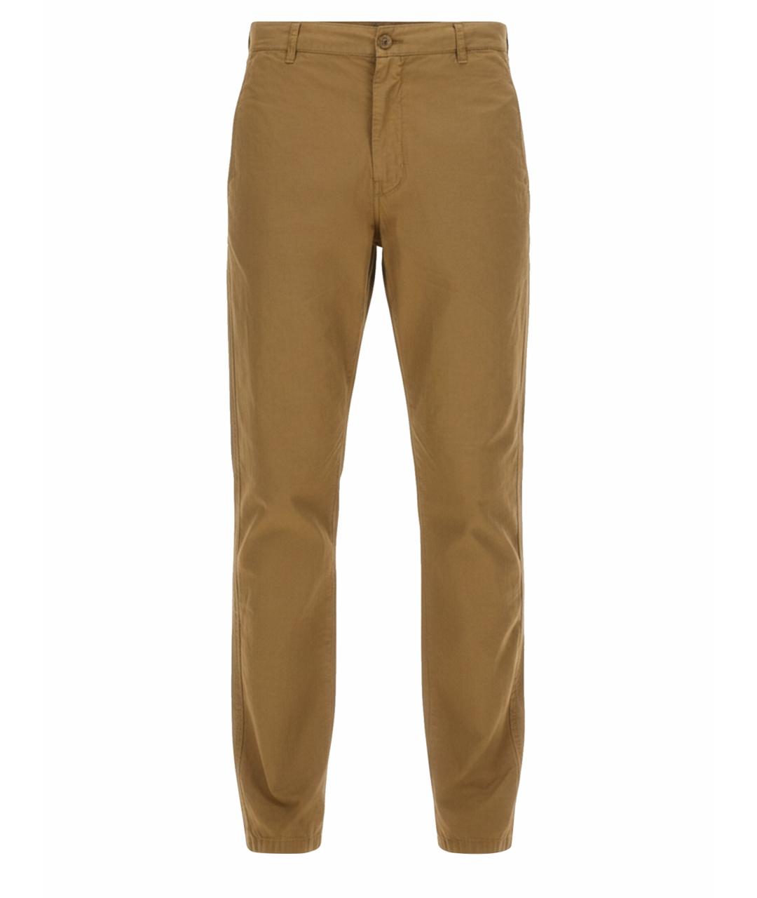 ASPESI Бежевые хлопковые повседневные брюки, фото 1