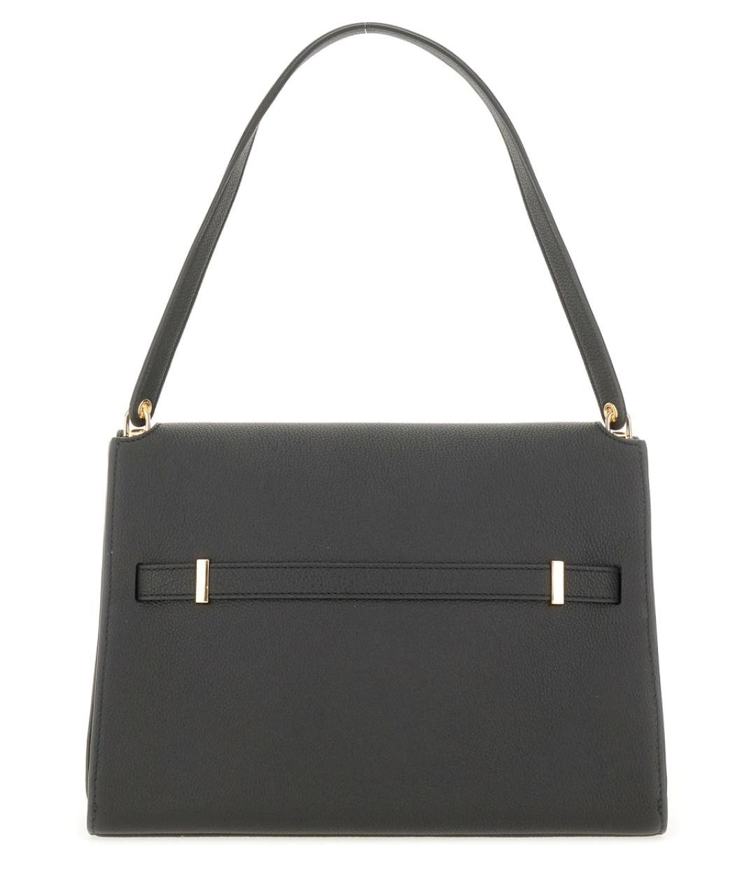 TORY BURCH Черная кожаная сумка через плечо, фото 2