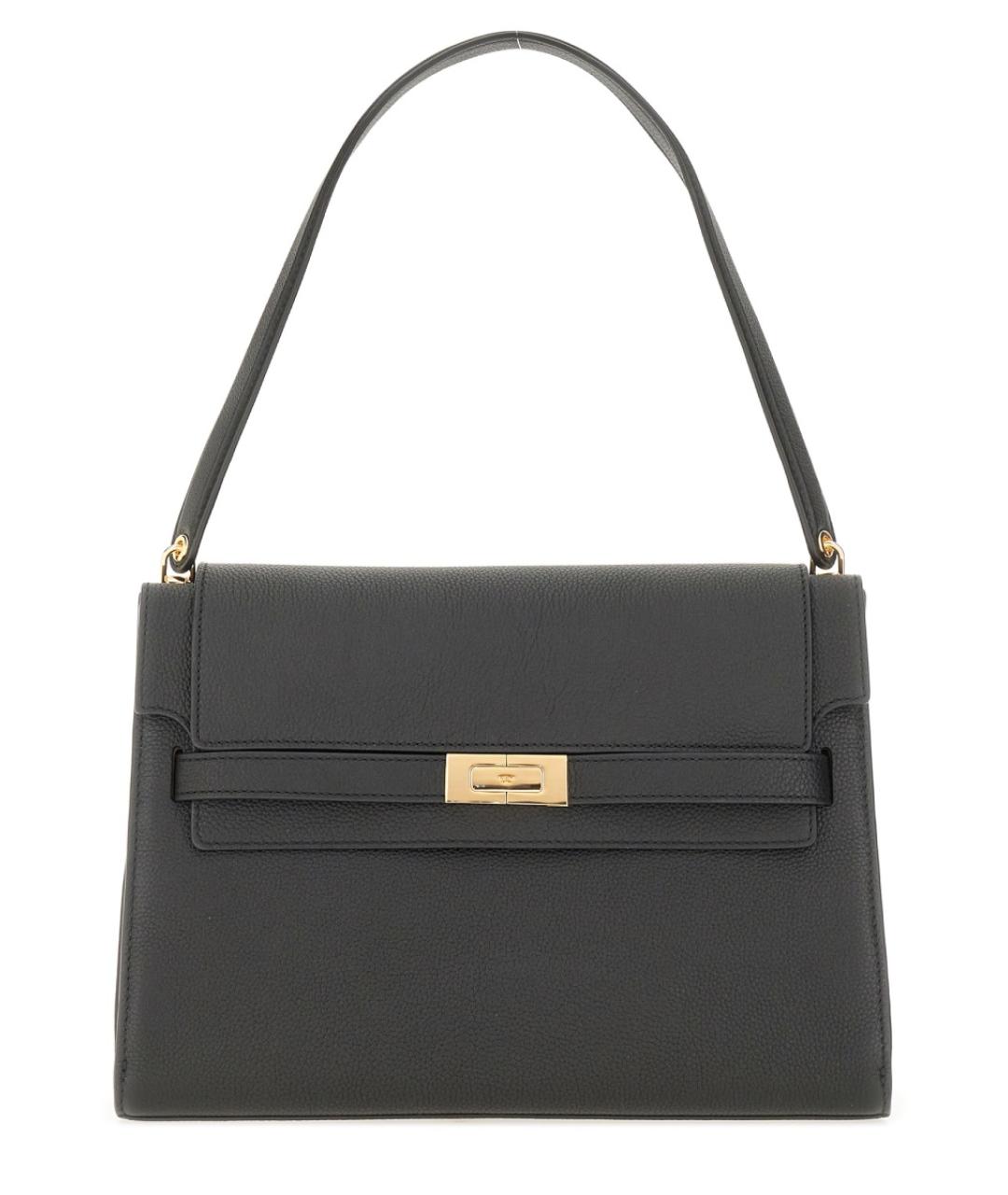 TORY BURCH Черная кожаная сумка через плечо, фото 1