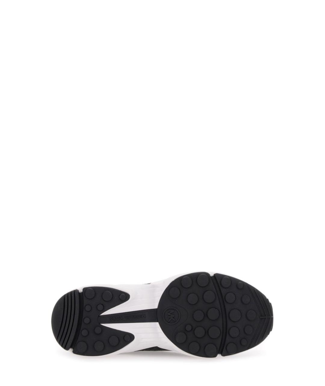 MICHAEL KORS Черные синтетические кроссовки, фото 5