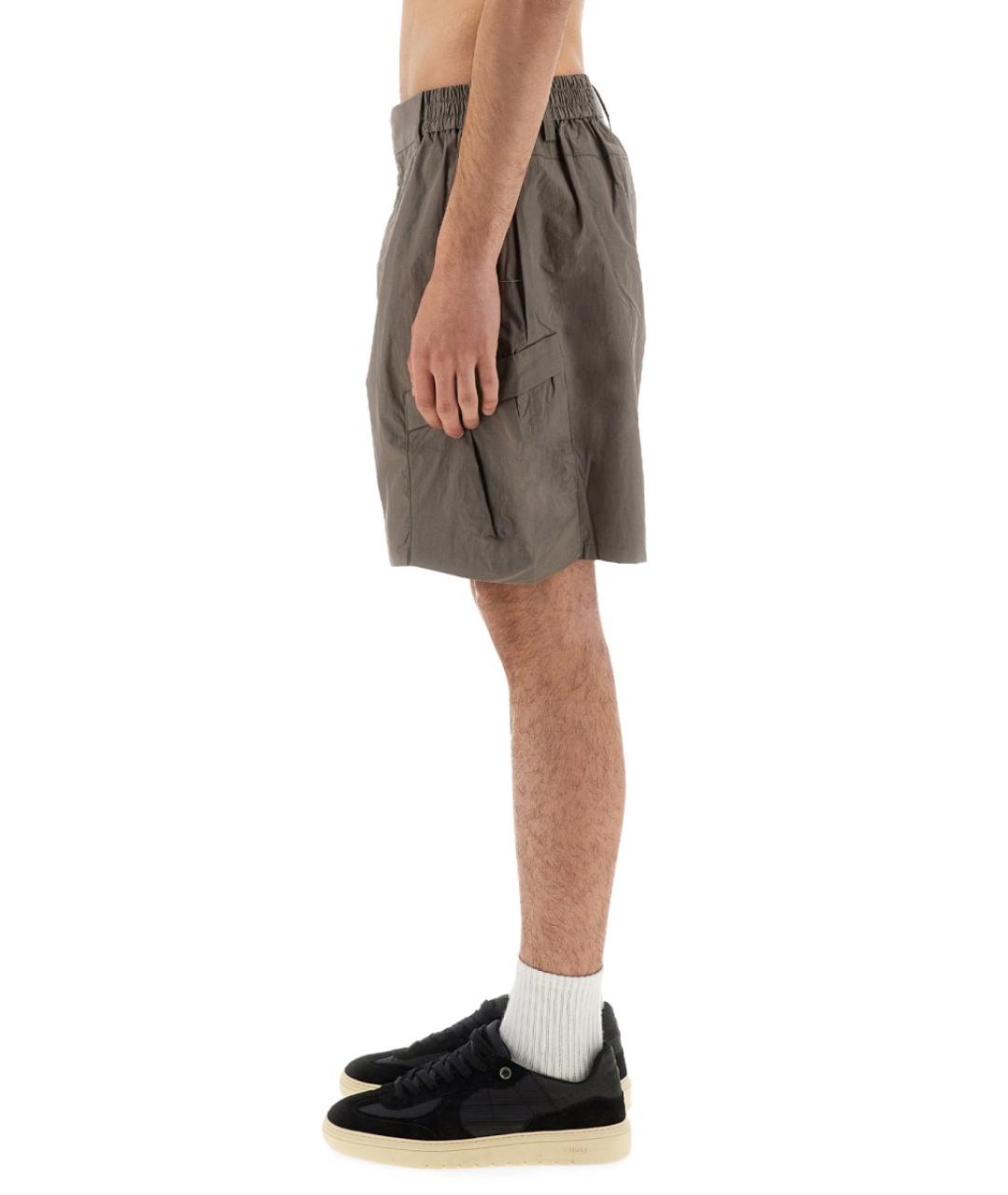 REPRESENT Серые хлопковые шорты, фото 4