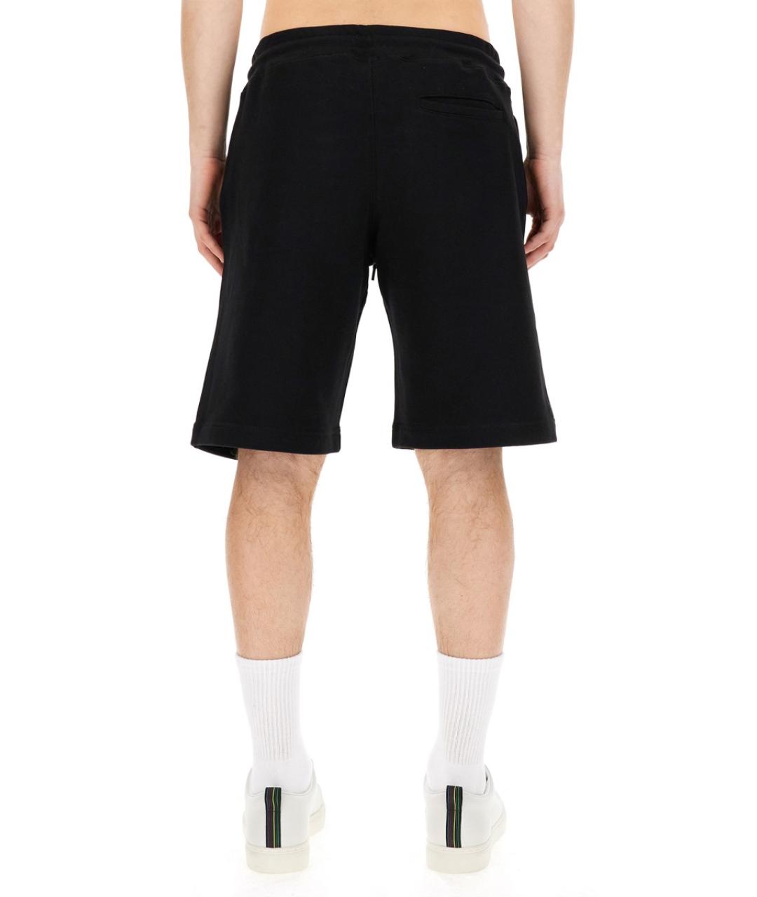 PS BY PAUL SMITH Черные хлопковые шорты, фото 4