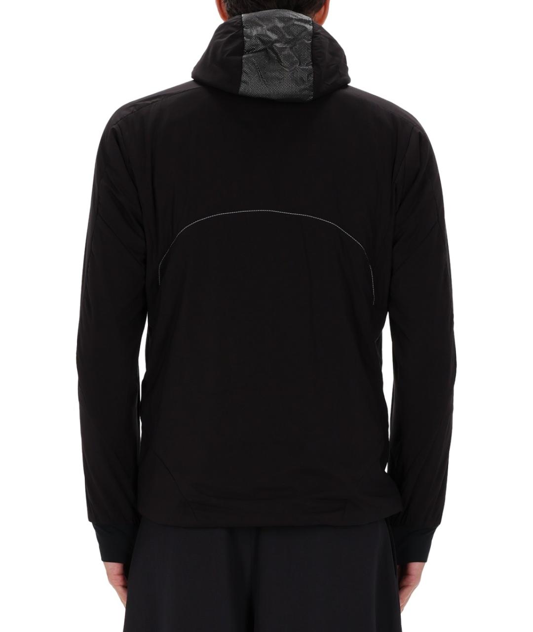 AND WANDER Черная полиэстеровая куртка, фото 4