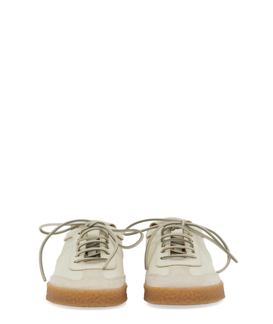 BUTTERO Белые кожаные кроссовки, фото 3