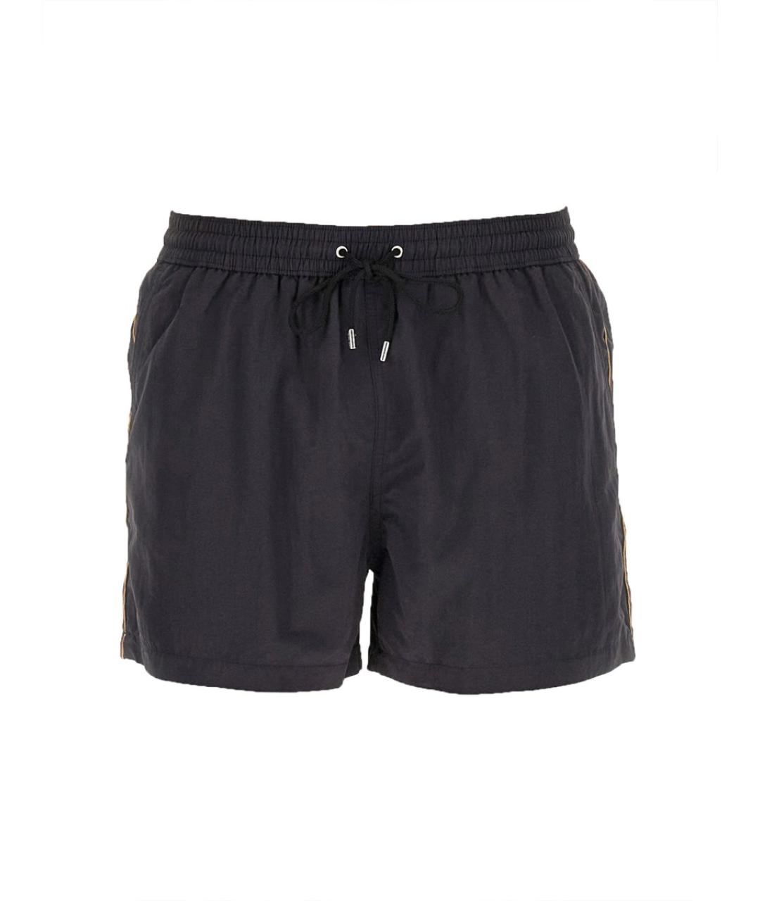 PAUL SMITH Черные полиамидовые шорты, фото 1