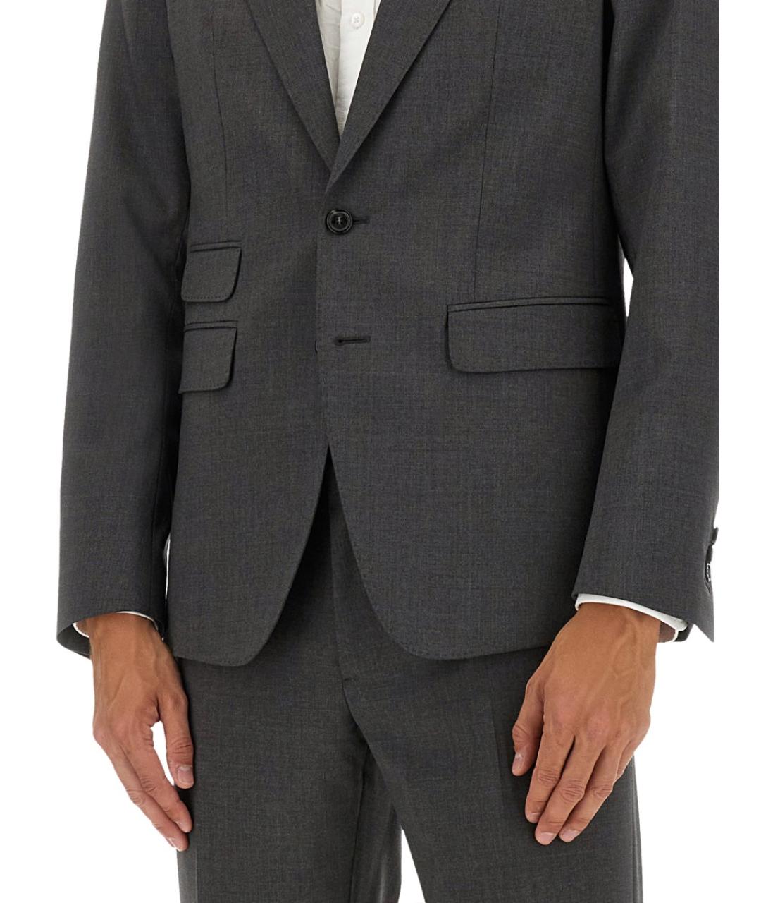 DSQUARED2 Серый классический костюм, фото 4