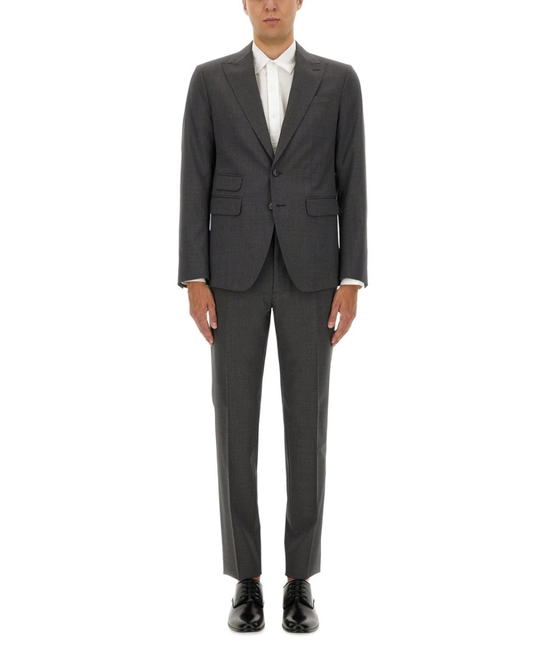 DSQUARED2 Серый классический костюм, фото 5