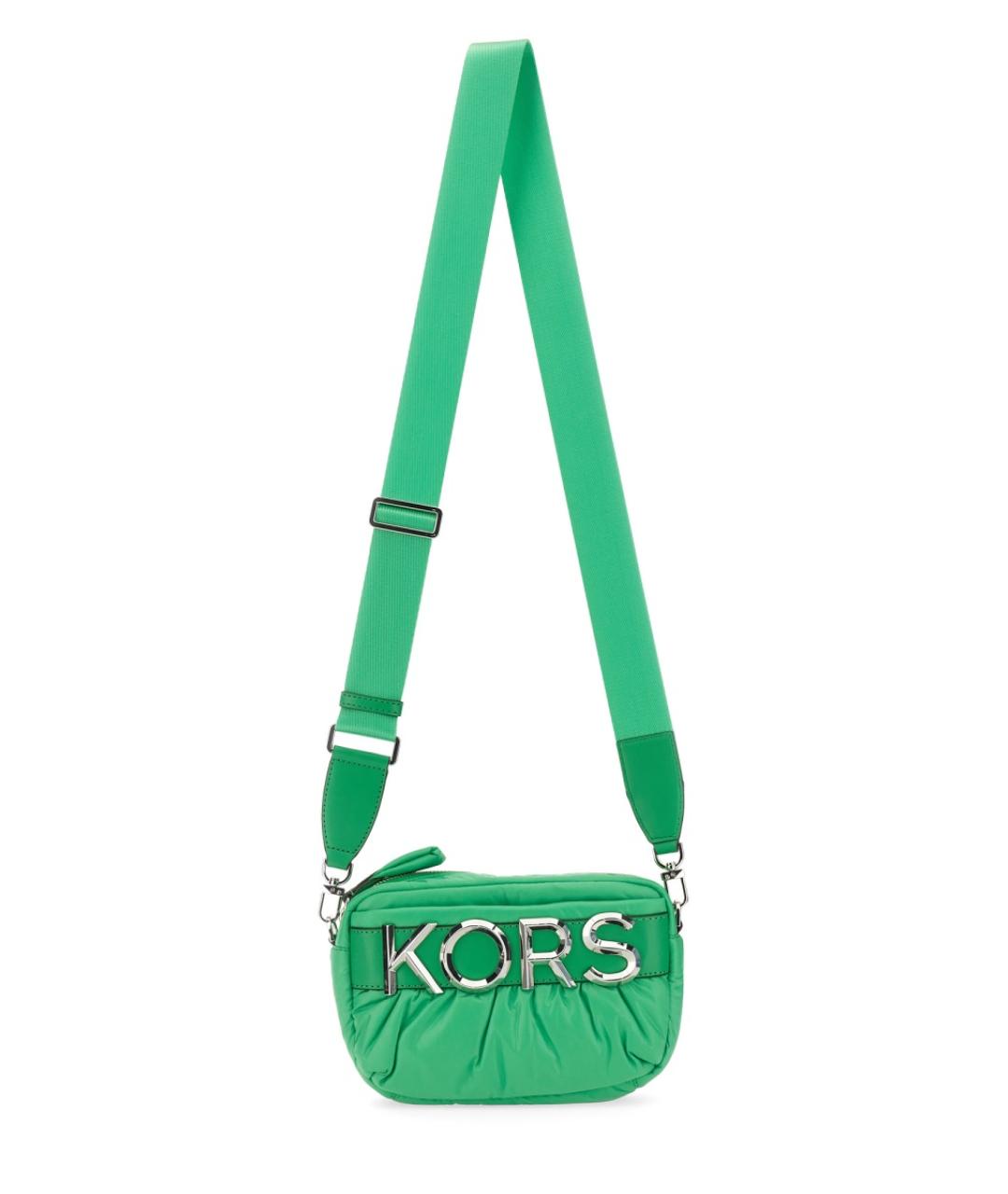 MICHAEL KORS Зеленая синтетическая сумка через плечо, фото 1