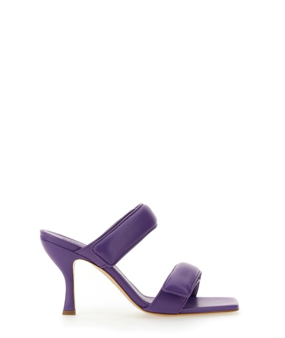 GIABORGHINI Фиолетовые кожаные туфли, фото 1