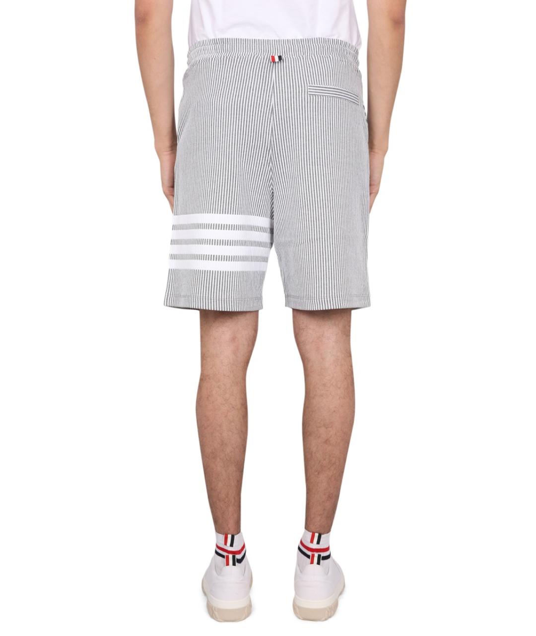 THOM BROWNE Мульти хлопковые шорты, фото 5