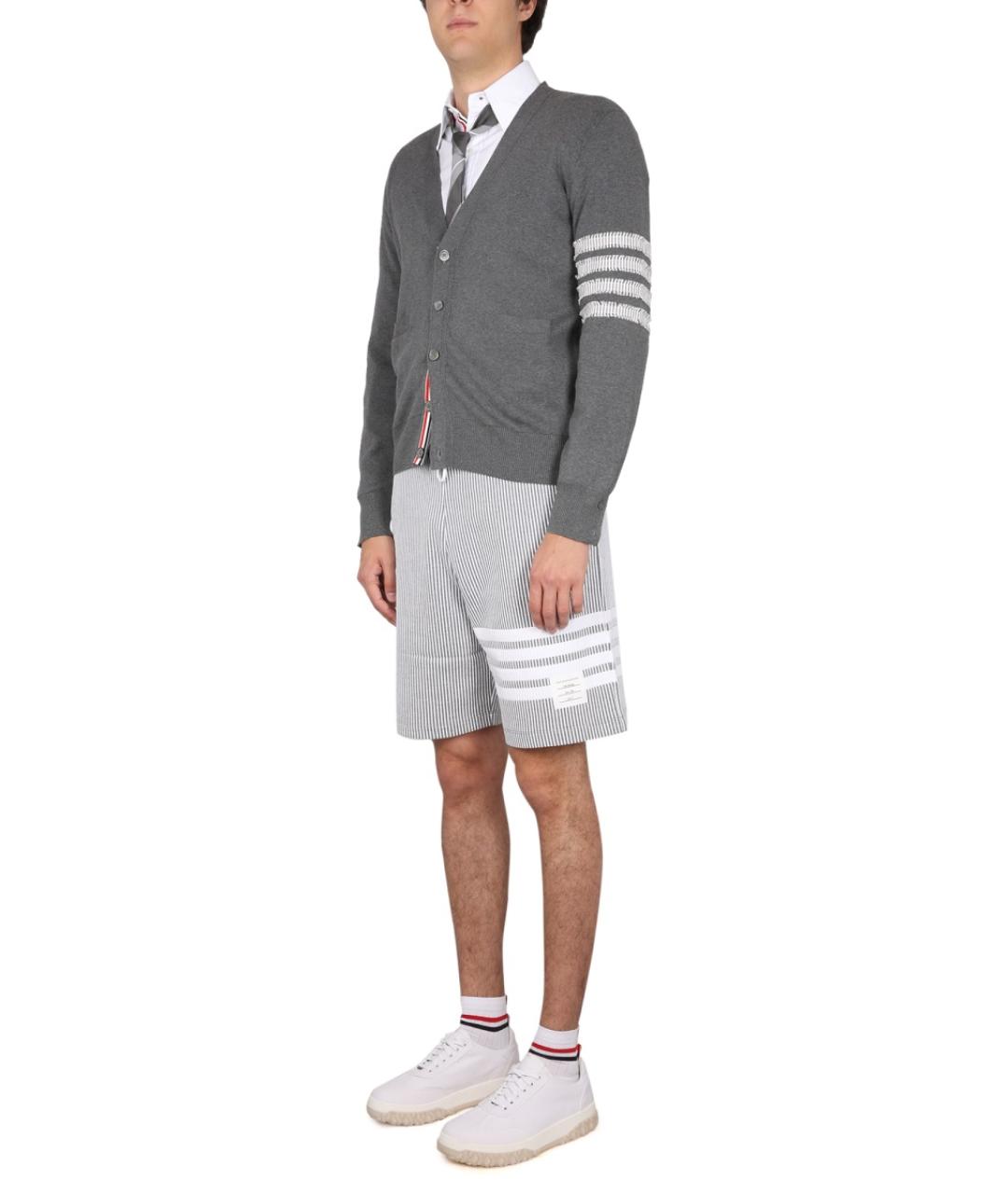 THOM BROWNE Мульти хлопковые шорты, фото 3