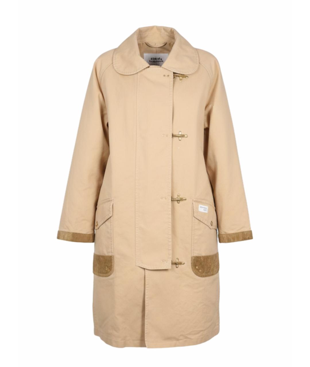 FAY Бежевый хлопковый тренч/плащ, фото 1