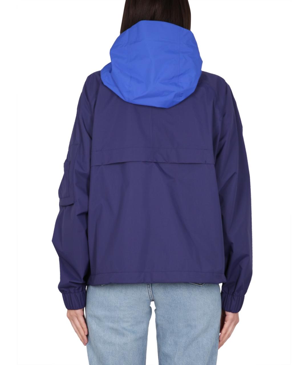 K-WAY Синяя полиамидовая куртка, фото 4