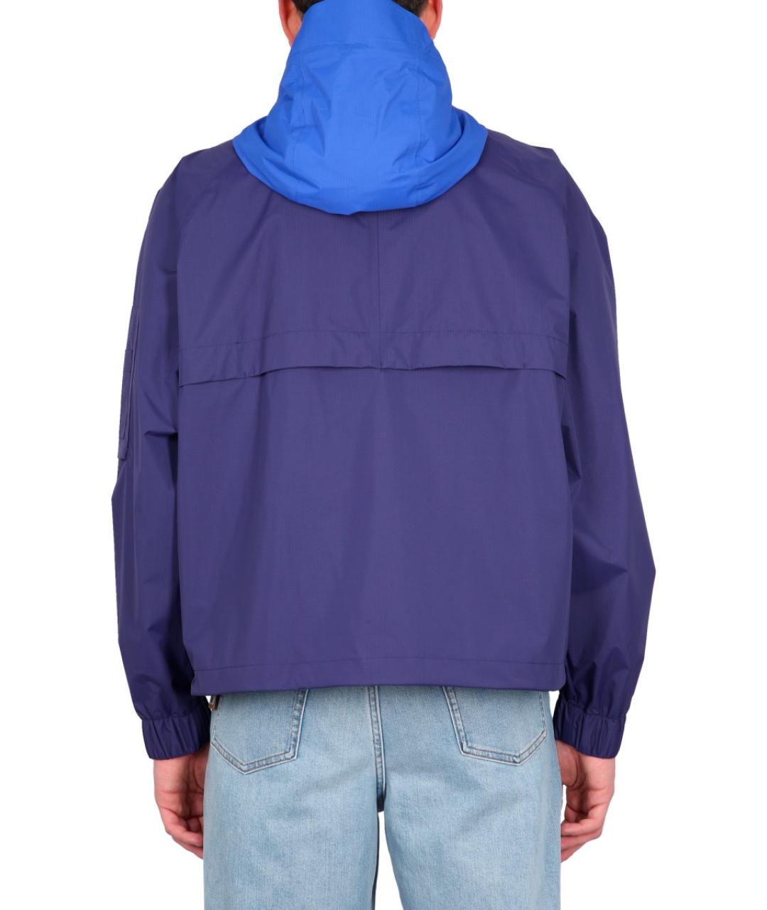 K-WAY Синяя полиамидовая куртка, фото 8