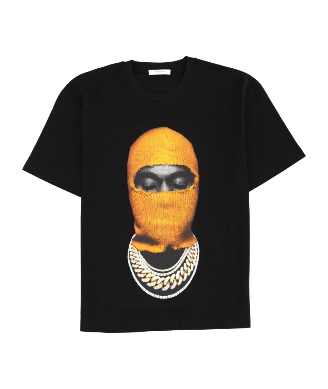 IH NOM UH NIT Черная хлопковая футболка, фото 1