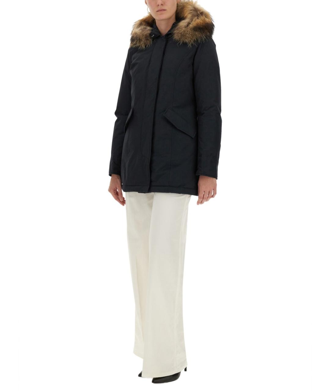 WOOLRICH Синяя хлопковая парка, фото 2