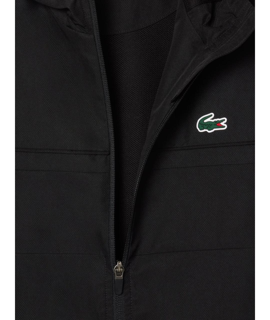 LACOSTE Черный полиэстеровый спортивный костюм, фото 2