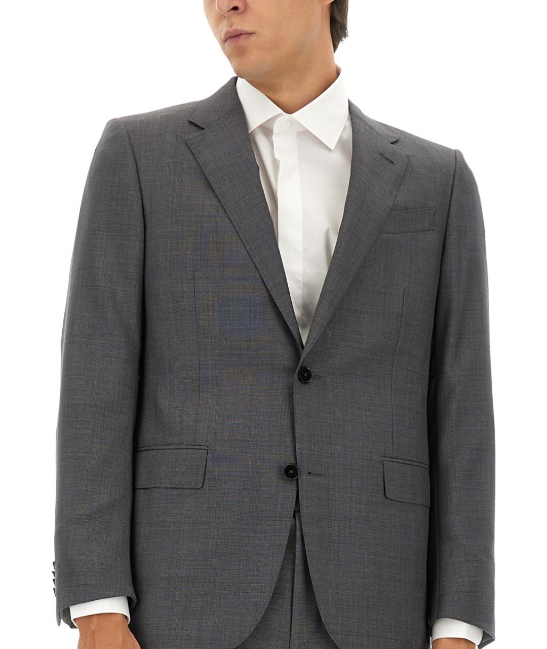 ZEGNA Серый классический костюм, фото 4