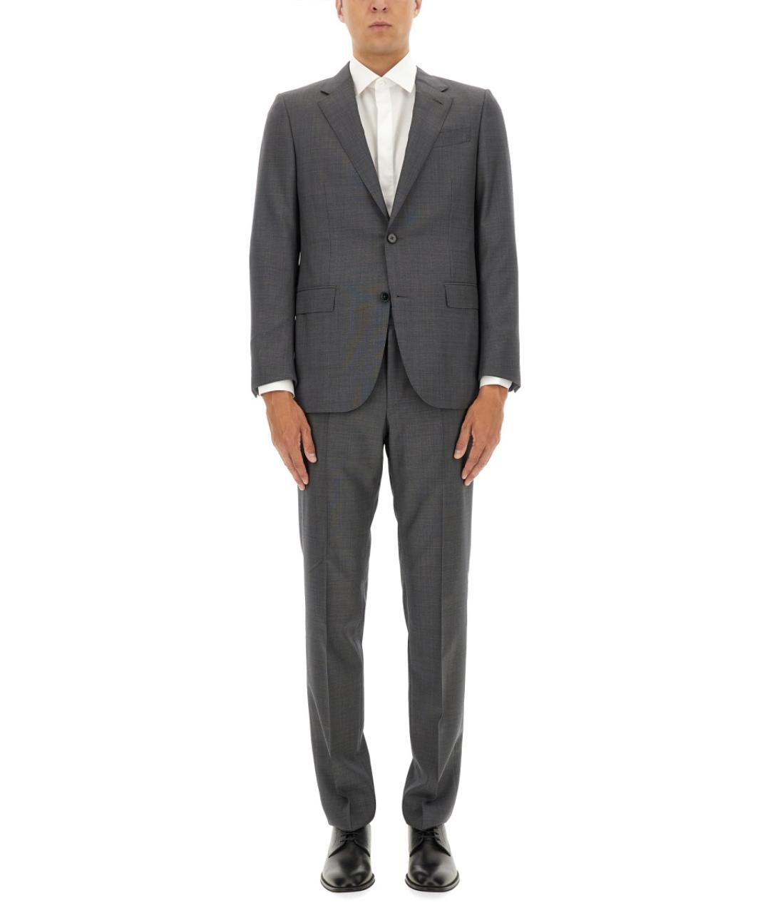 ZEGNA Серый классический костюм, фото 5