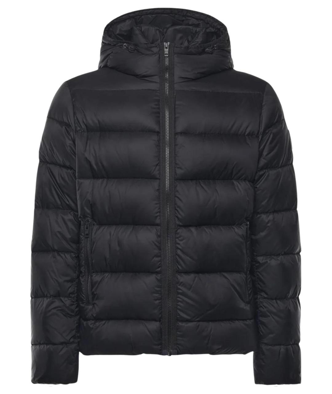 FAY Черный полиамидовый пуховик, фото 1