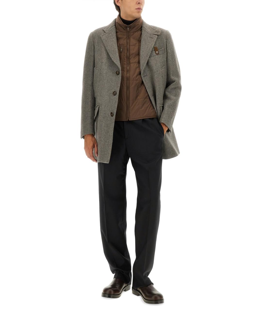 FAY Мульти шерстяное пальто, фото 2