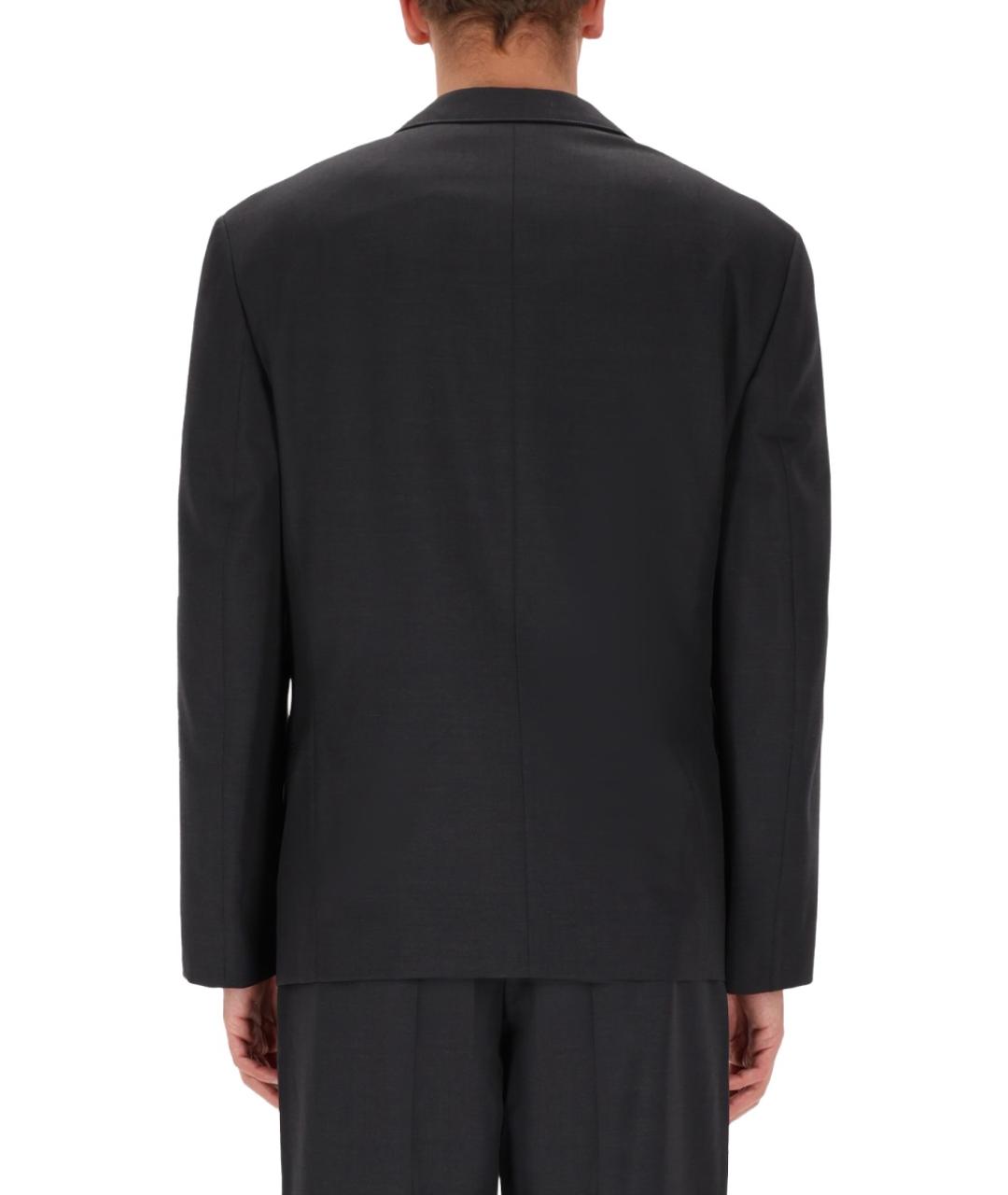 LEMAIRE Черный полиэстеровый пиджак, фото 4