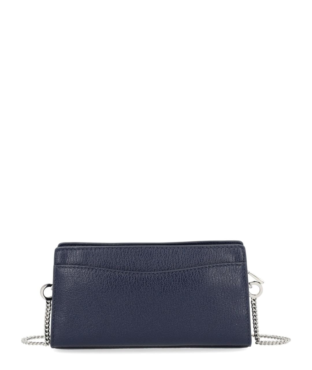 MICHAEL KORS Синяя кожаная сумка через плечо, фото 3