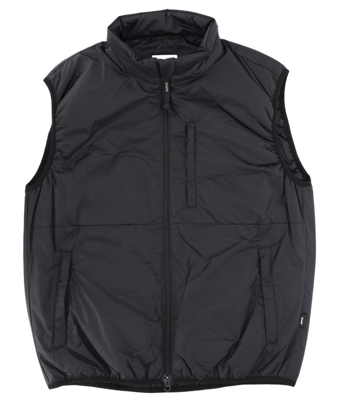 ASPESI Черный полиамидовый жилет, фото 1