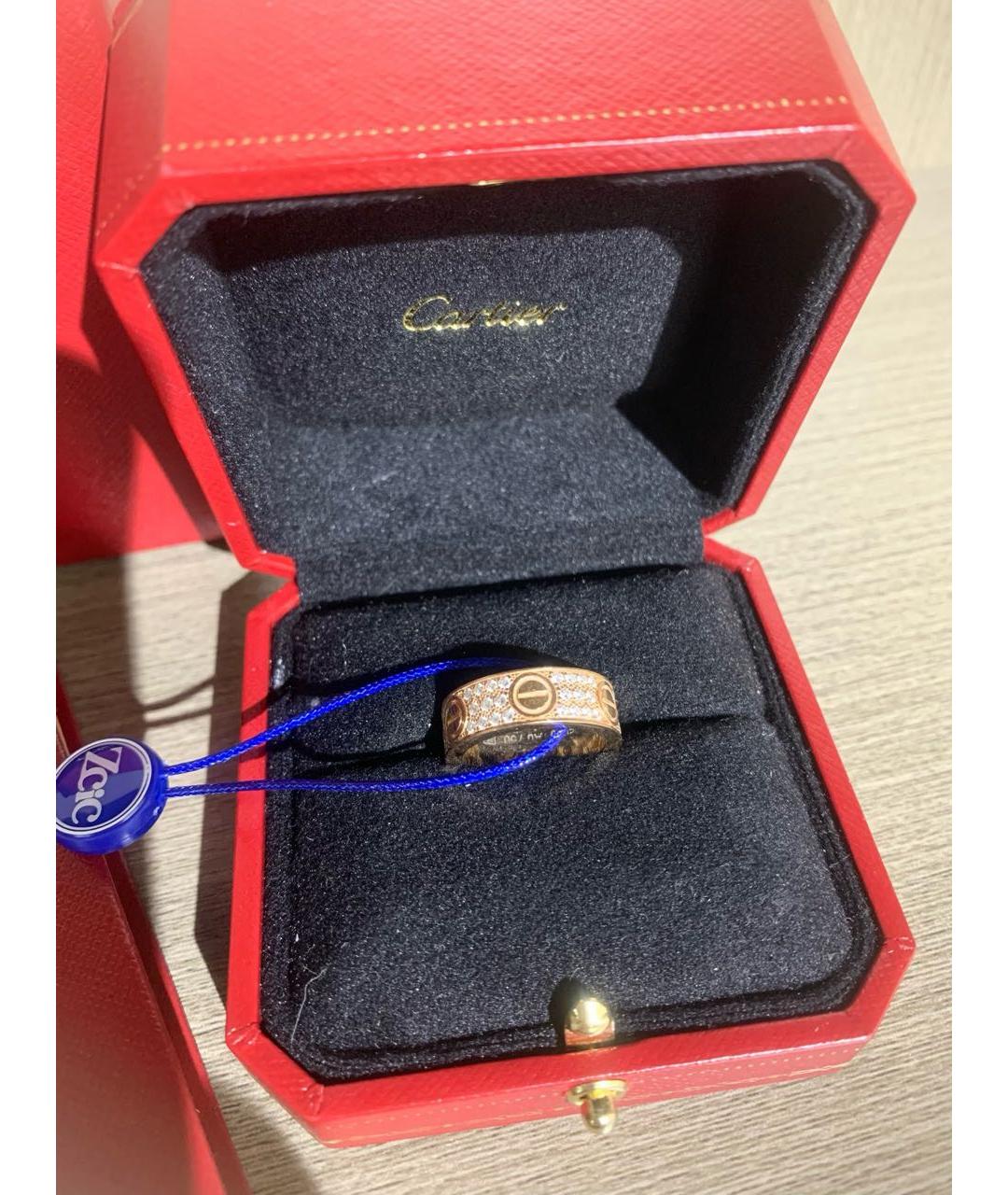 CARTIER Розовое кольцо из розового золота, фото 4