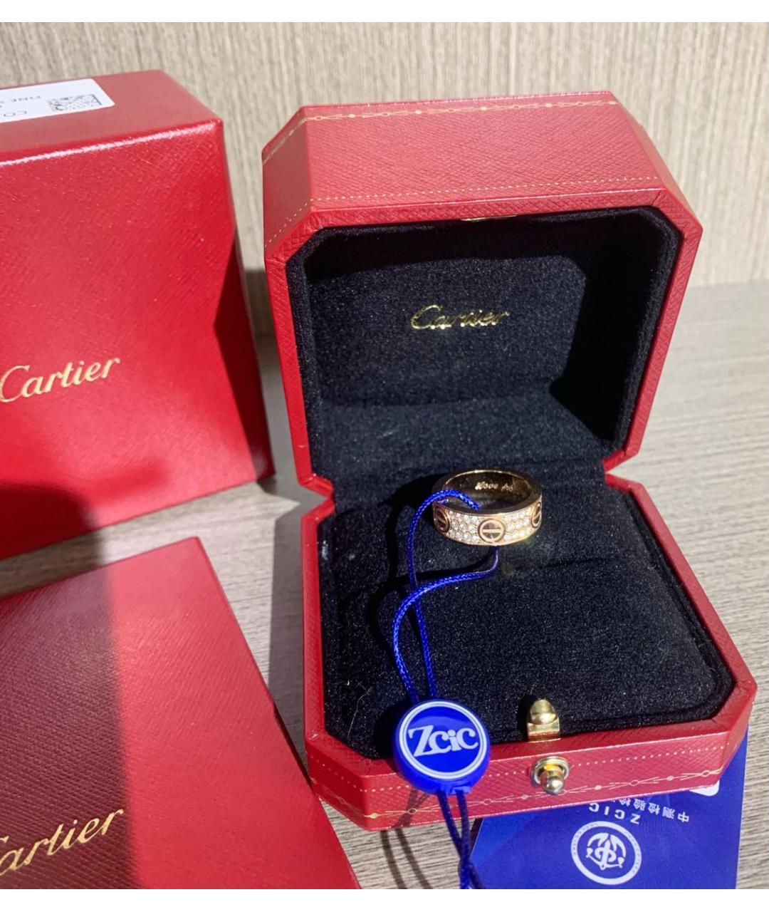 CARTIER Розовое кольцо из розового золота, фото 3