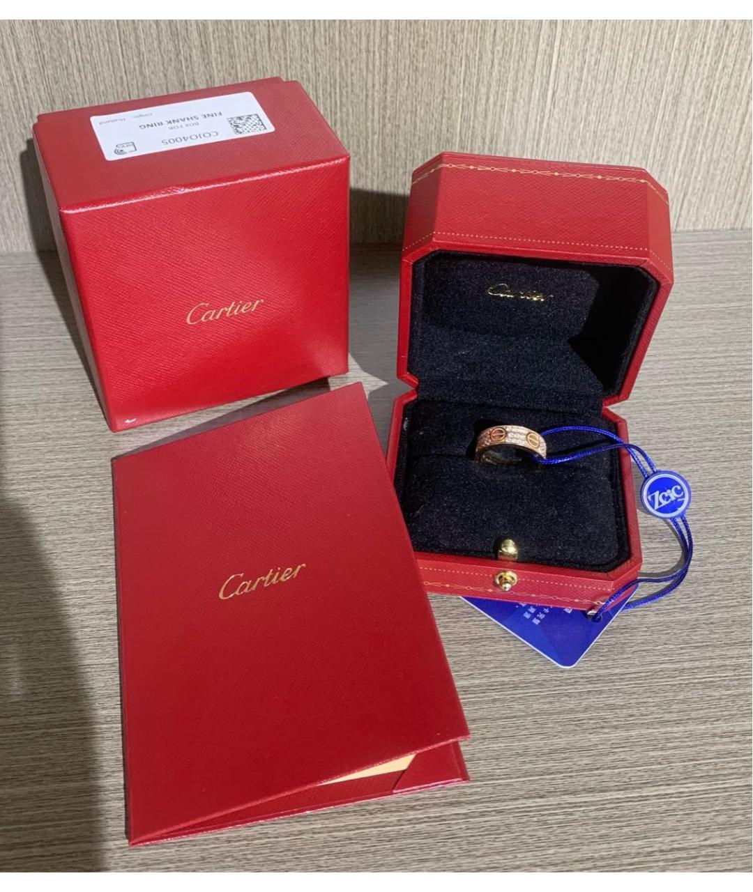 CARTIER Розовое кольцо из розового золота, фото 2