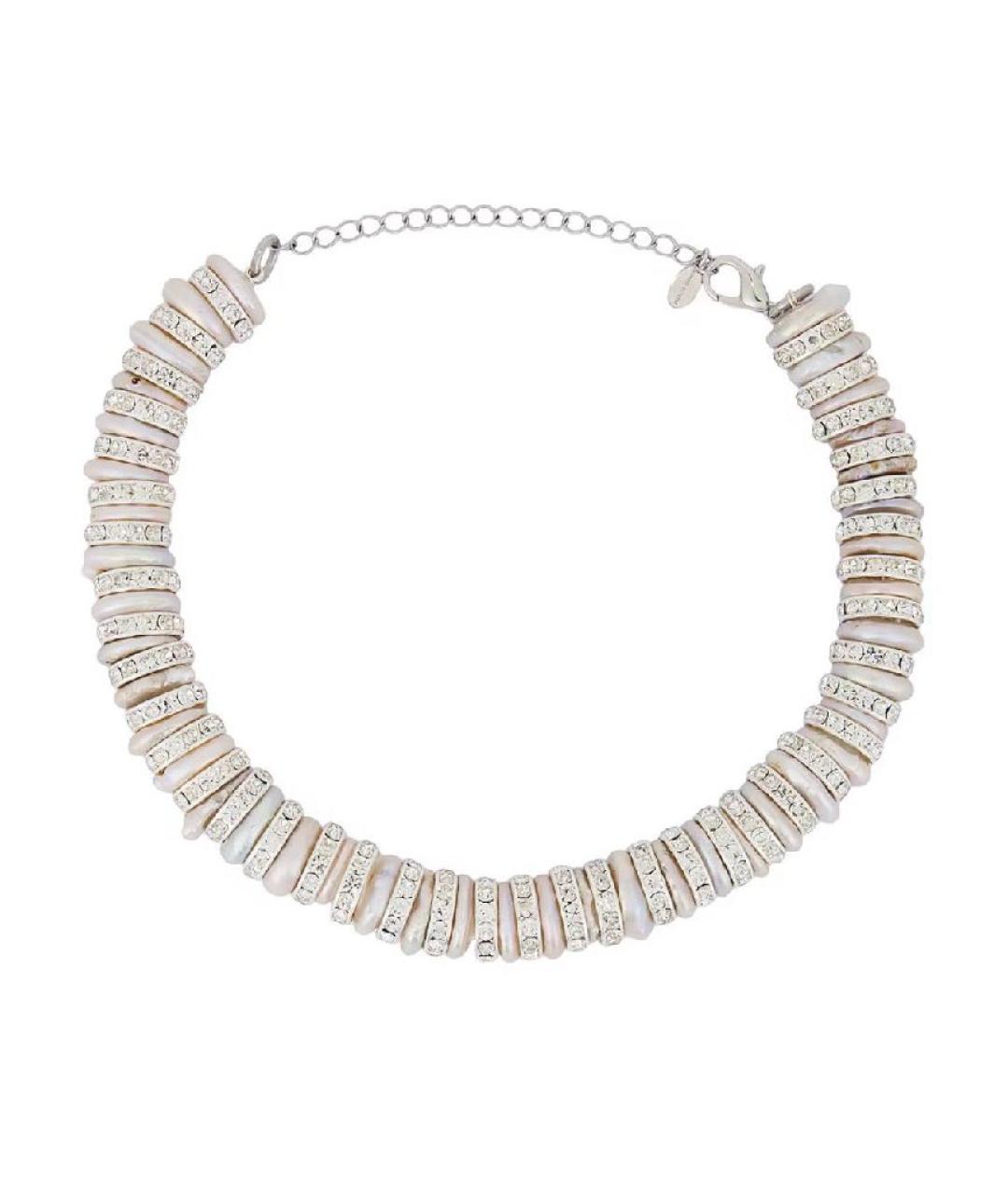 MAGDA BUTRYM Серебряное металлическое колье, фото 1