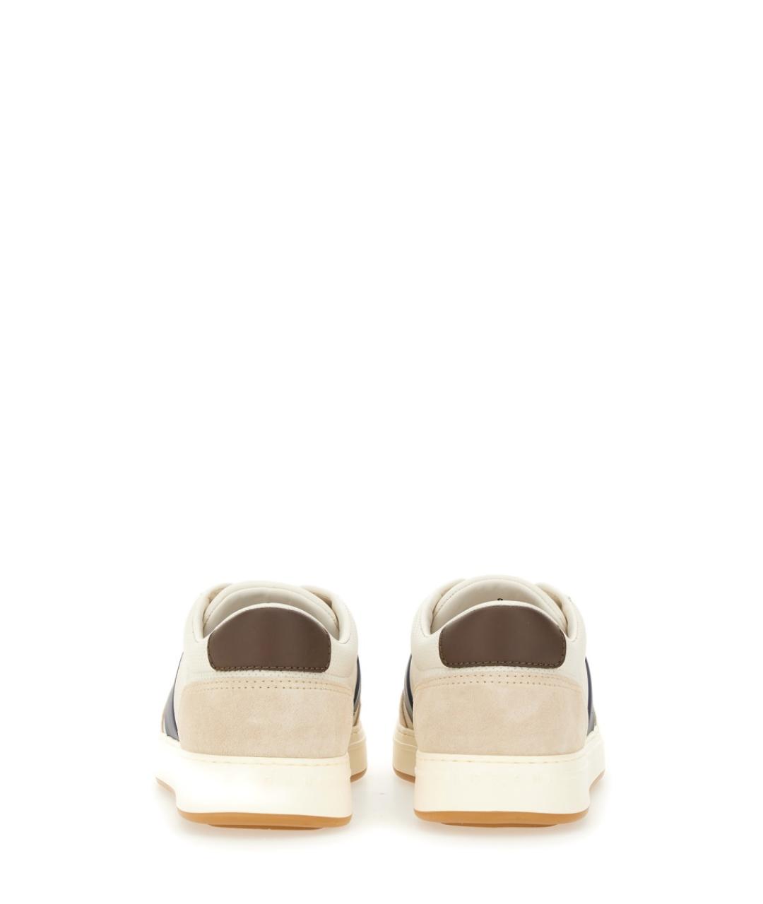 HOGAN Мульти кожаные низкие кроссовки / кеды, фото 3