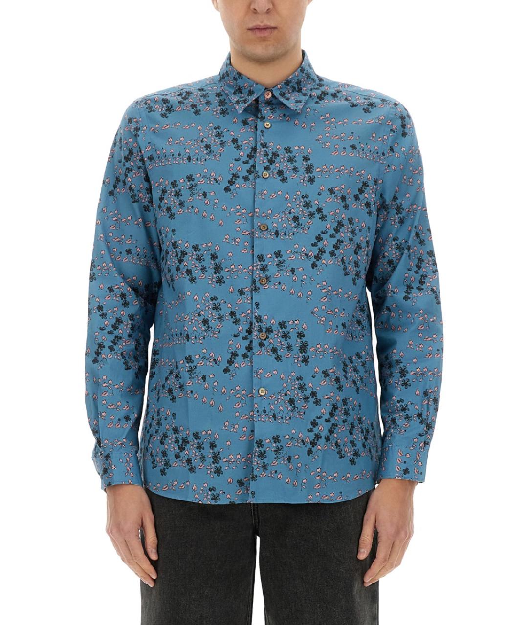 PS BY PAUL SMITH Мульти хлопковая кэжуал рубашка, фото 5