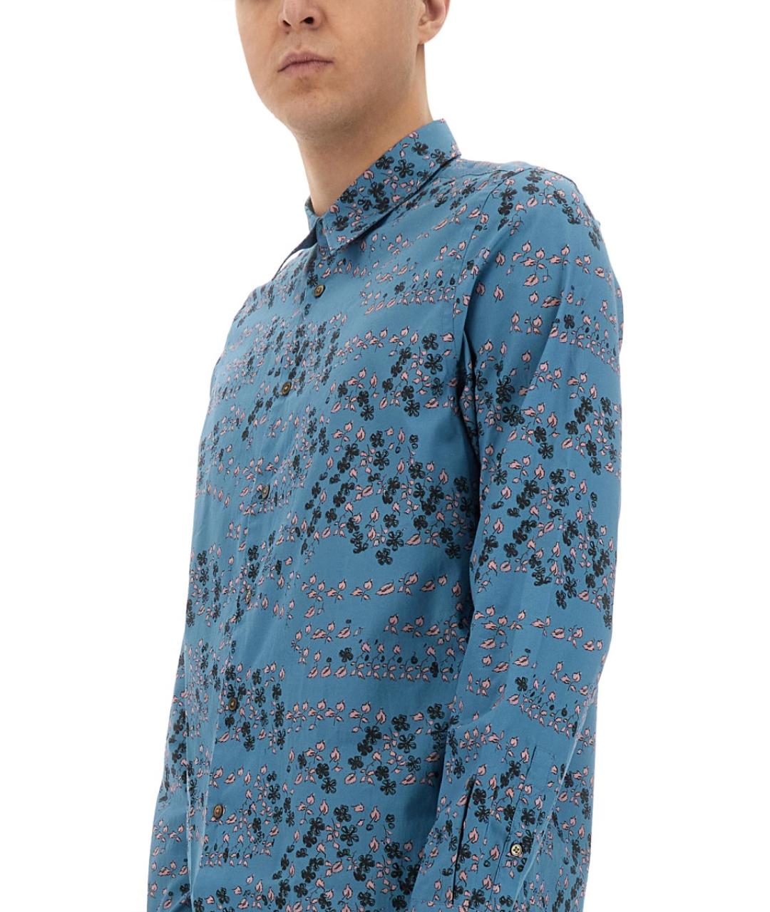 PS BY PAUL SMITH Мульти хлопковая кэжуал рубашка, фото 4