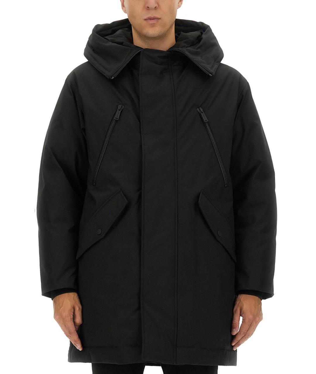 DSQUARED2 Черная полиэстеровая парка, фото 5