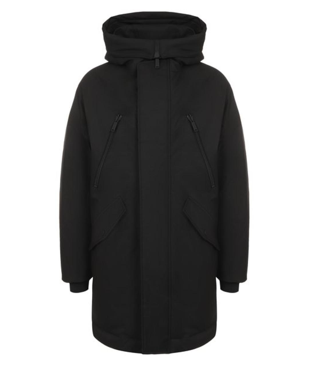 DSQUARED2 Черная полиэстеровая парка, фото 1