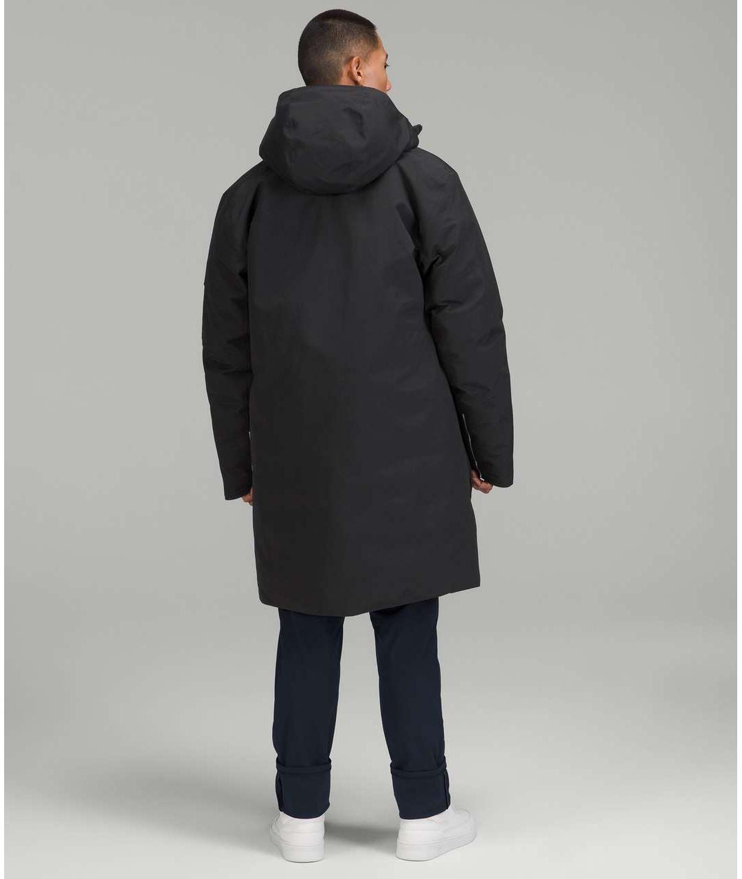 Lululemon Антрацитовый полиэстеровый пуховик, фото 2