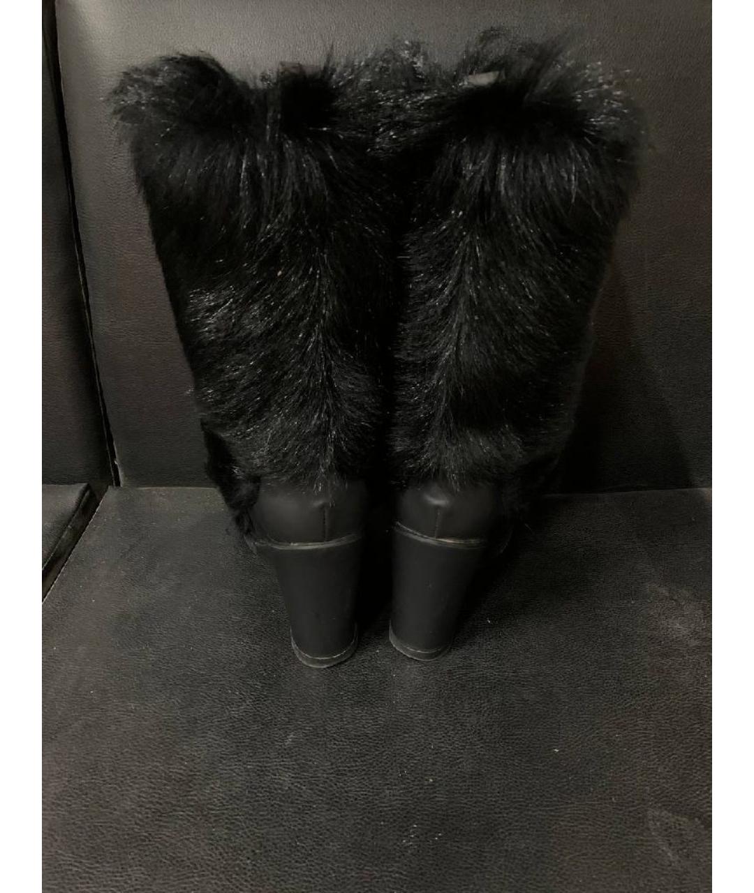CELINE Черные сапоги, фото 4