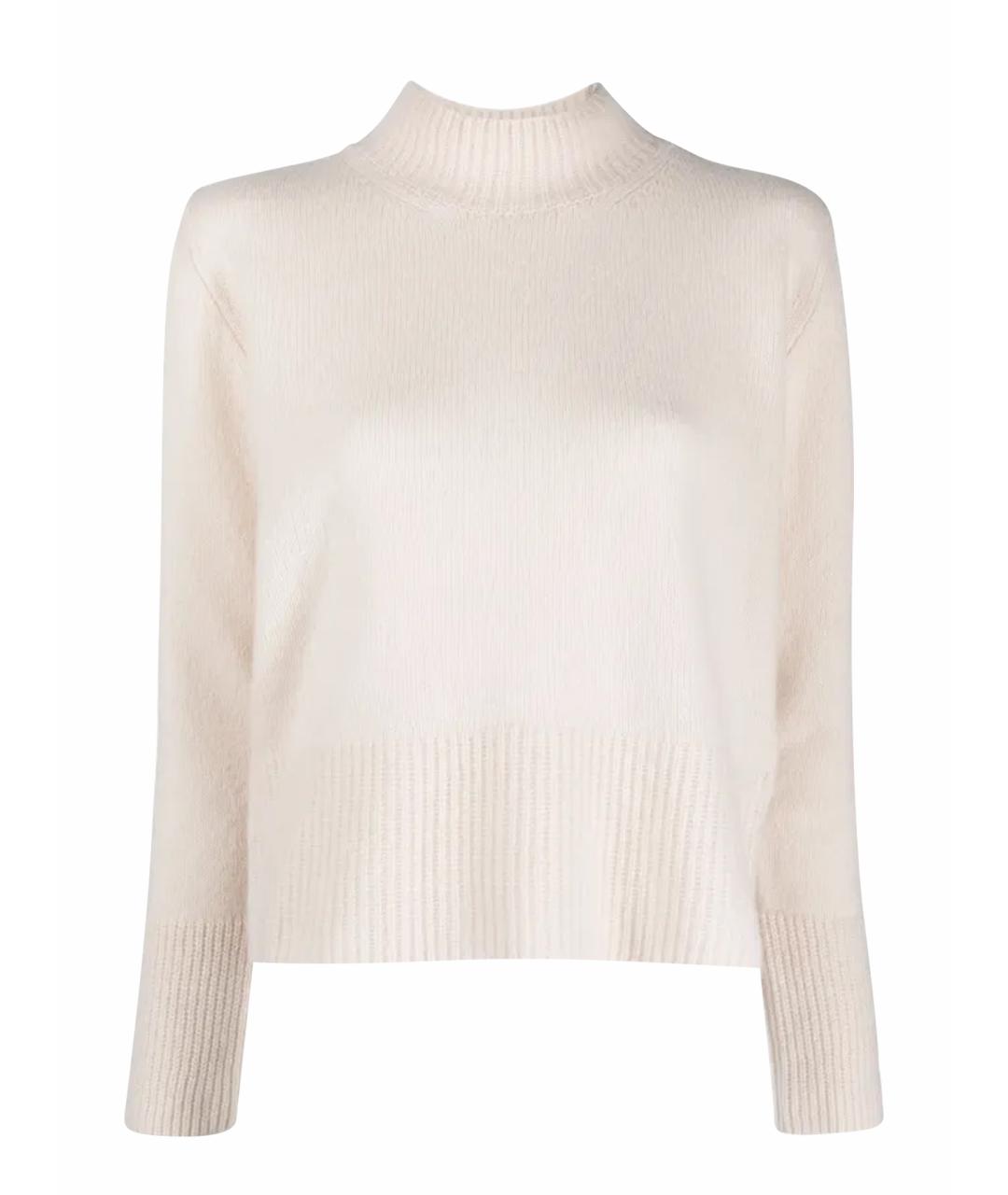 ALYSI Белый шерстяной джемпер / свитер, фото 1