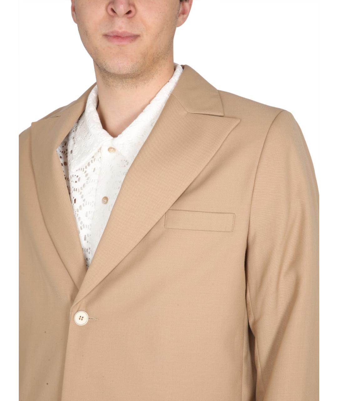 SEFR Бежевый полиэстеровый пиджак, фото 4