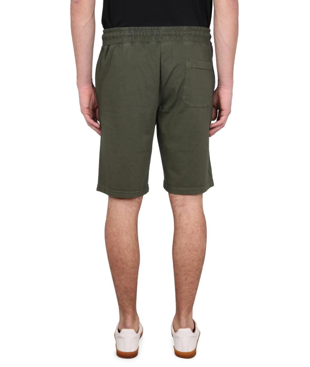 ASPESI Зеленые хлопковые шорты, фото 3